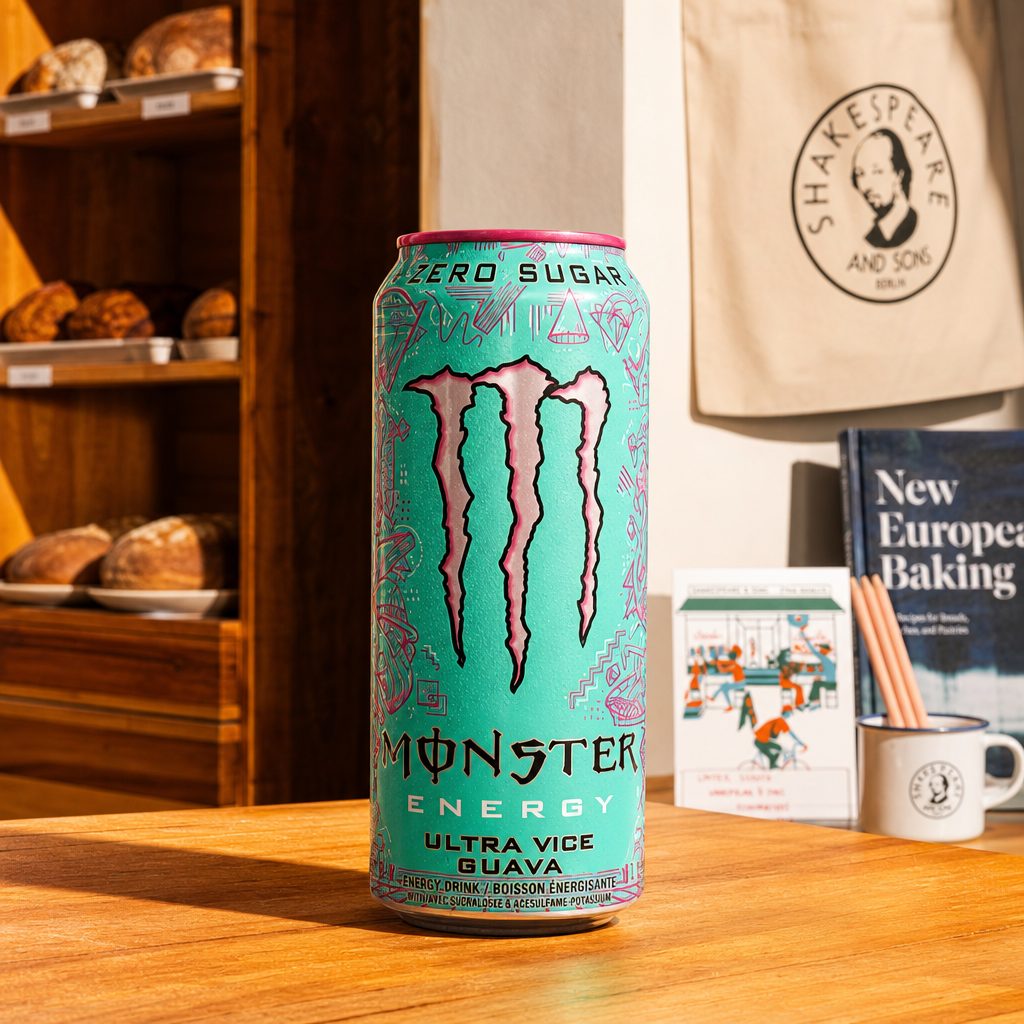 Monster Energy Drink.