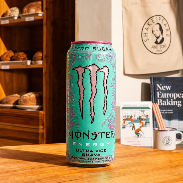Monster Energy Drink.