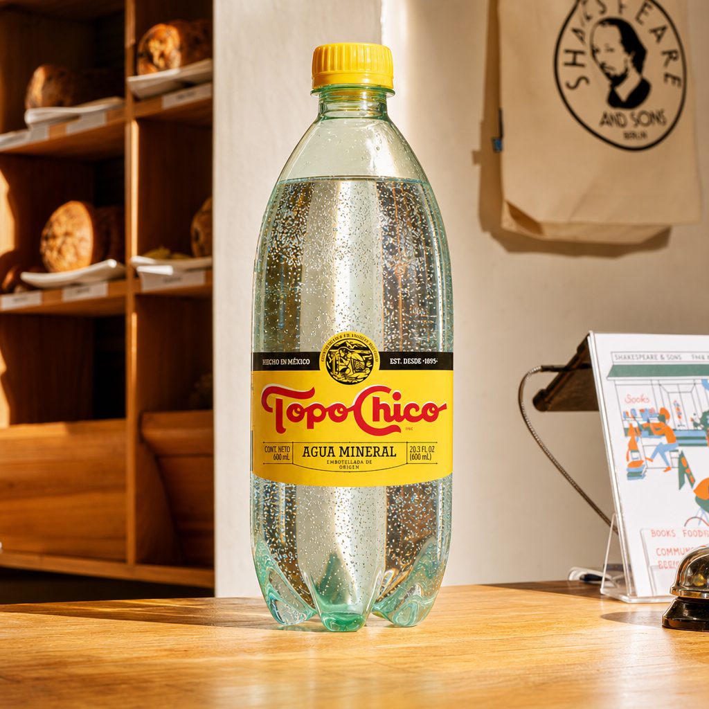 Topo Chico Water.