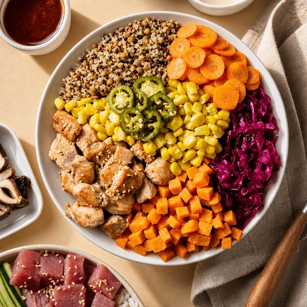 Large Texas Chicken Signature Bowl.
